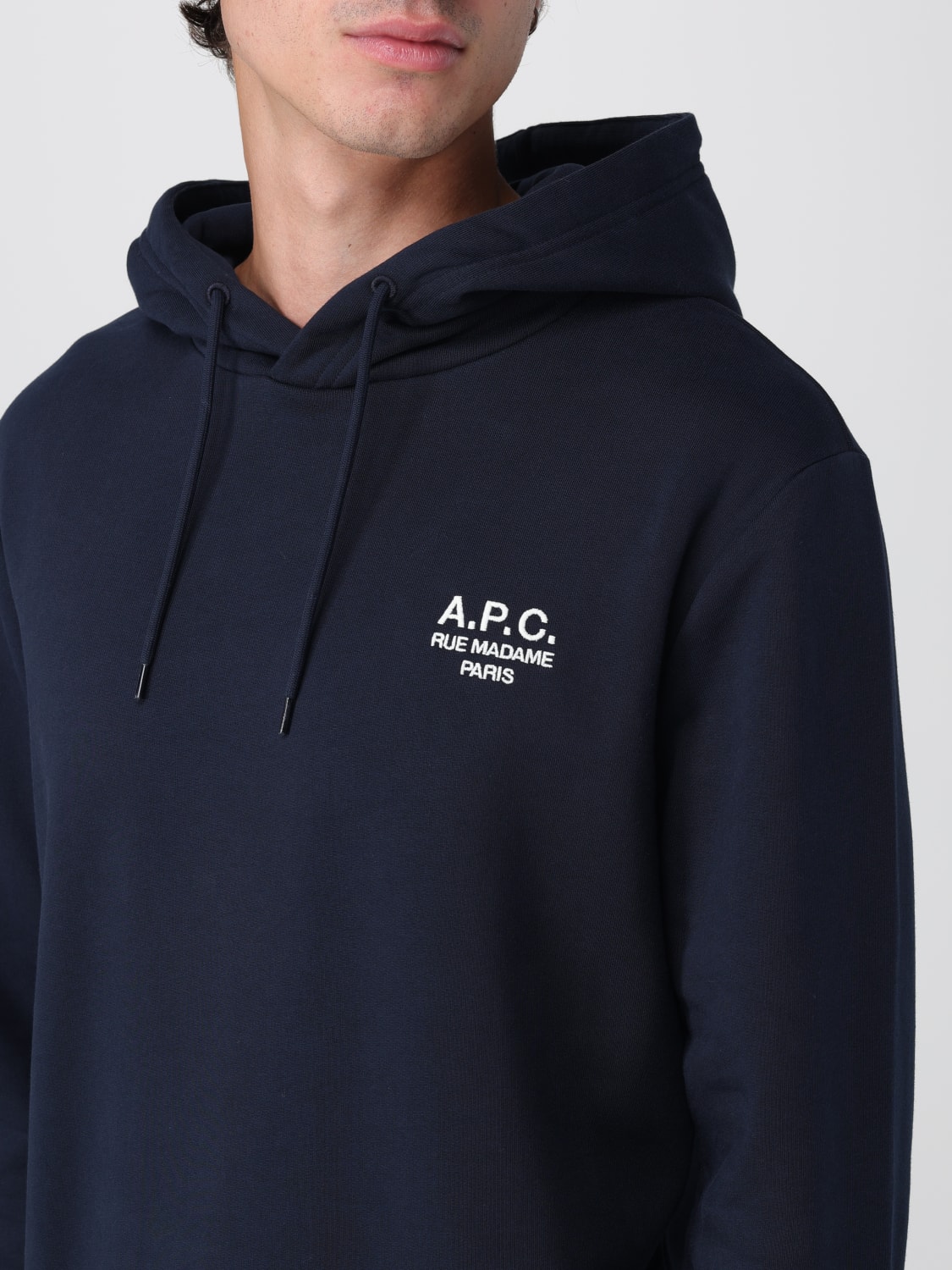 A.P.C. SWEATSHIRT: Sweatshirt herren A.P.C., Ecru - Img 4