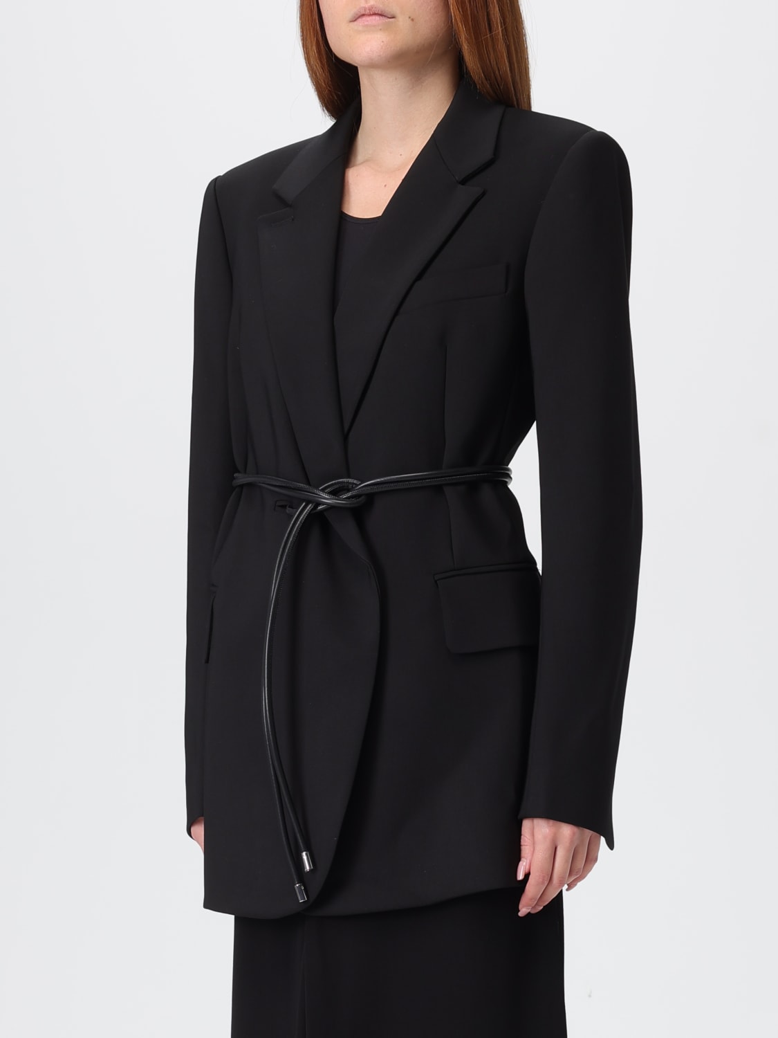 SPORTMAX JACKET: Coat woman Sportmax, Black - Img 4