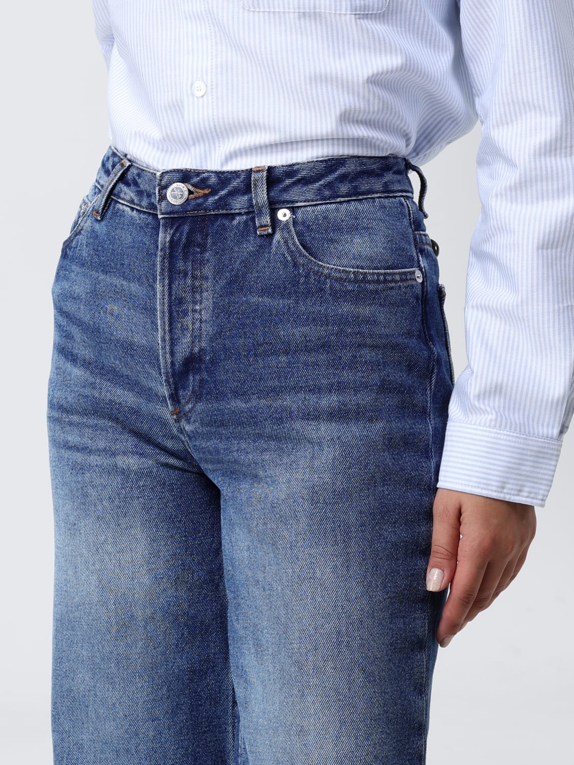 A.P.C. JEANS: Jeans woman A.P.C., Indigo - Img 3