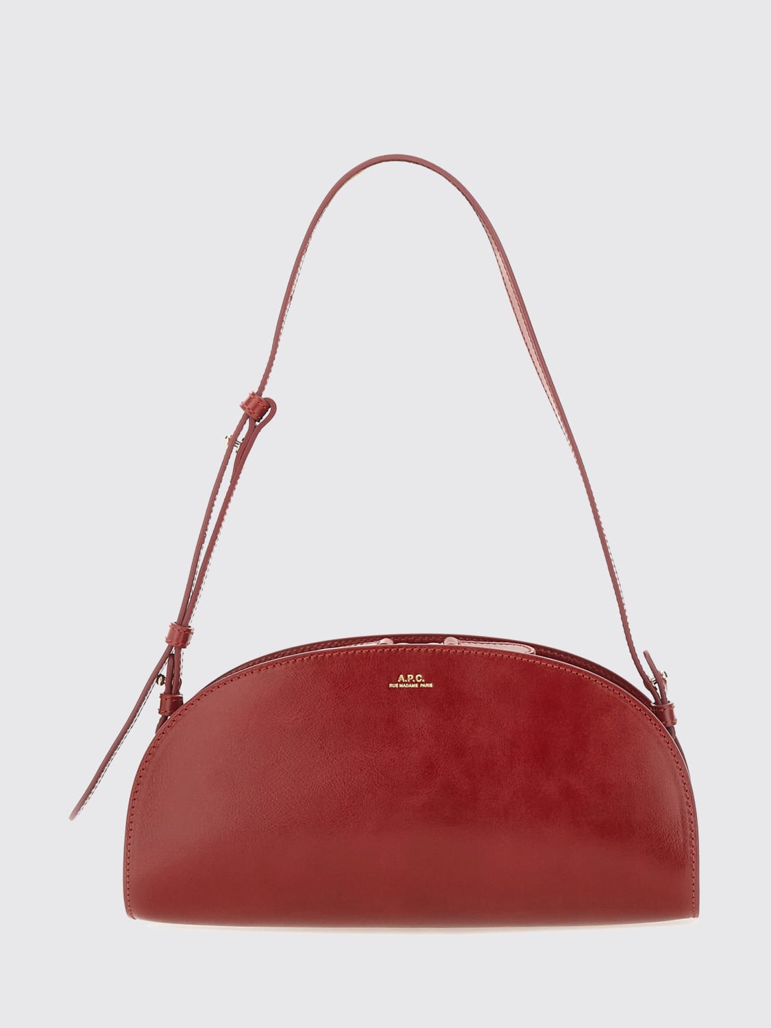 A.P.C. SHOULDER BAG: Shoulder bag woman A.P.C., Red - Img 1