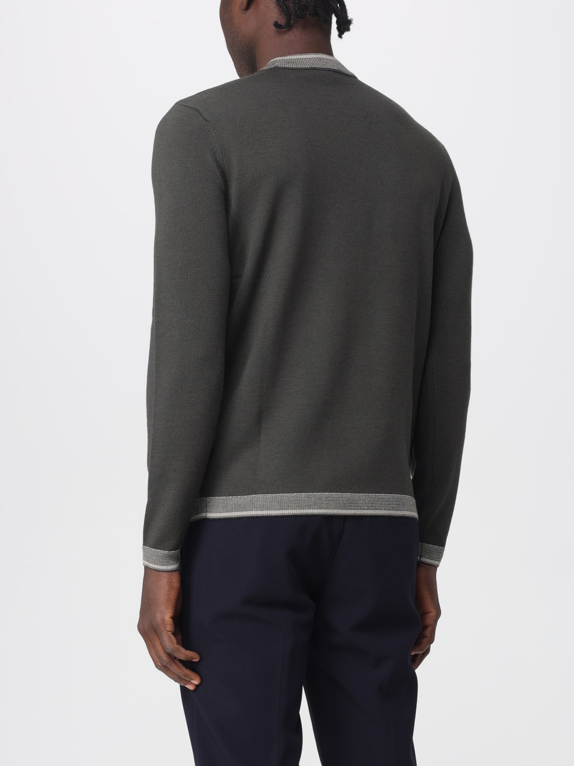 EMPORIO ARMANI SWEATER: Sweater men Emporio Armani, Black - Img 2