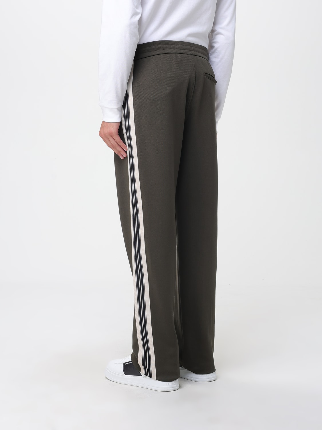 EMPORIO ARMANI PANTS: Pants men Emporio Armani, Green - Img 3