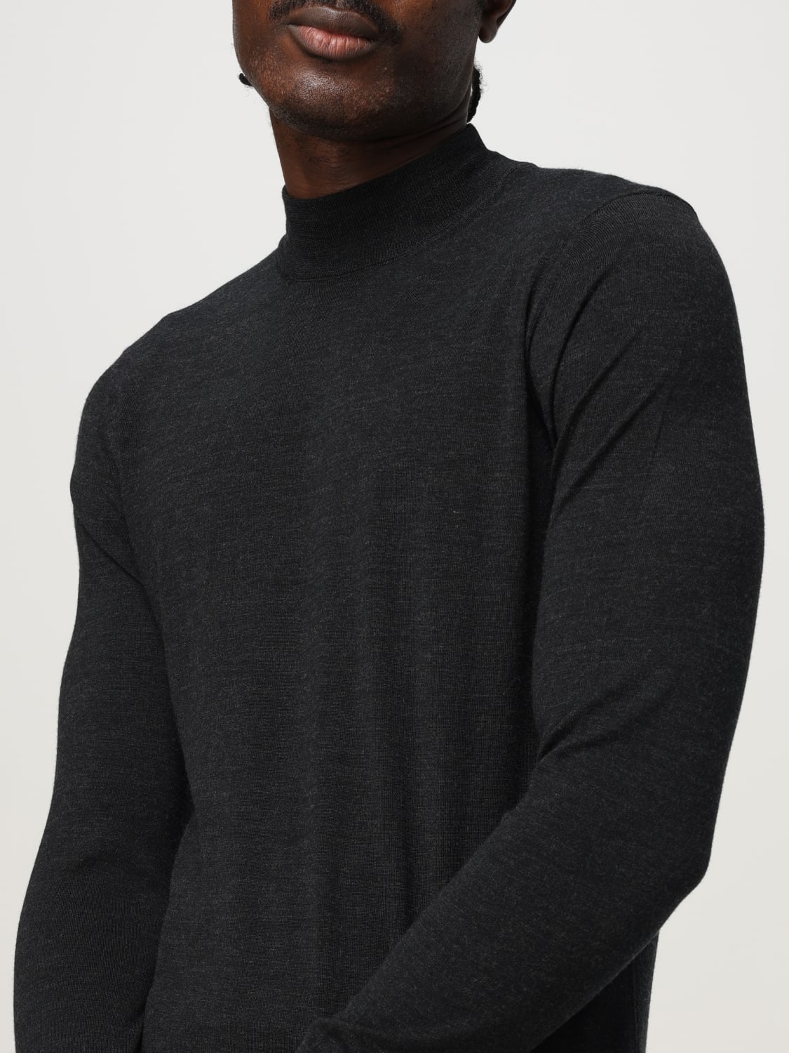 DRUMOHR JERSEY: Jersey hombre Drumohr, Gris - Img 3