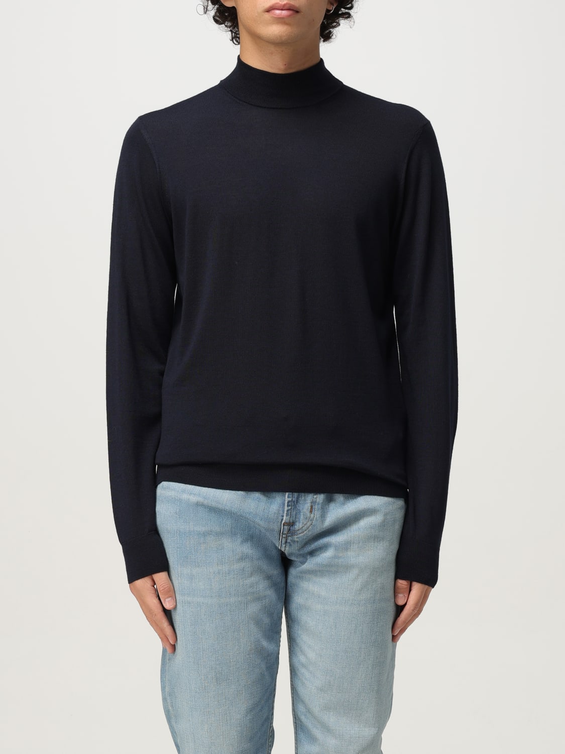 DRUMOHR SWEATER: Sweater men Drumohr, Navy - Img 1