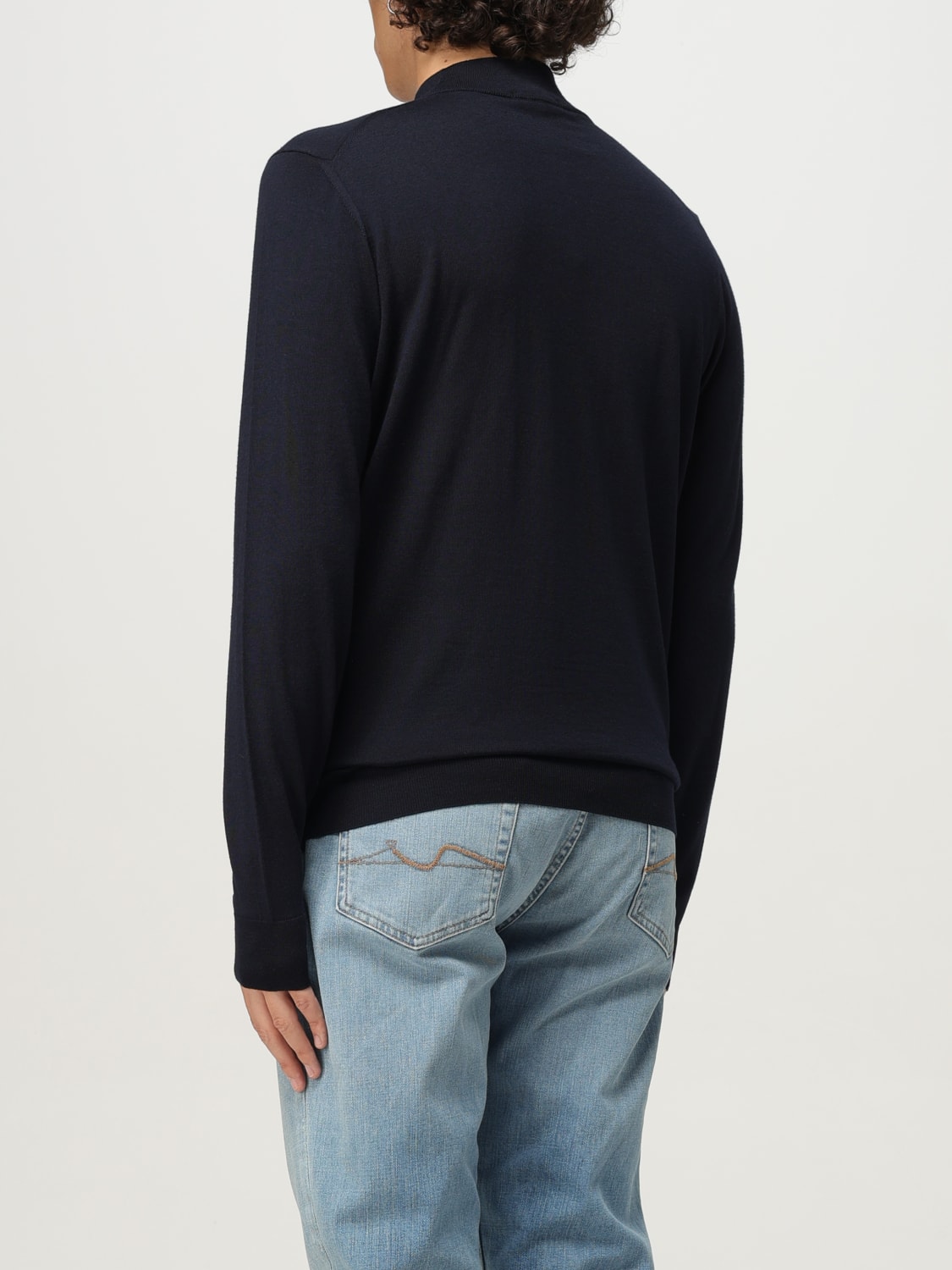 DRUMOHR SWEATER: Sweater men Drumohr, Navy - Img 2