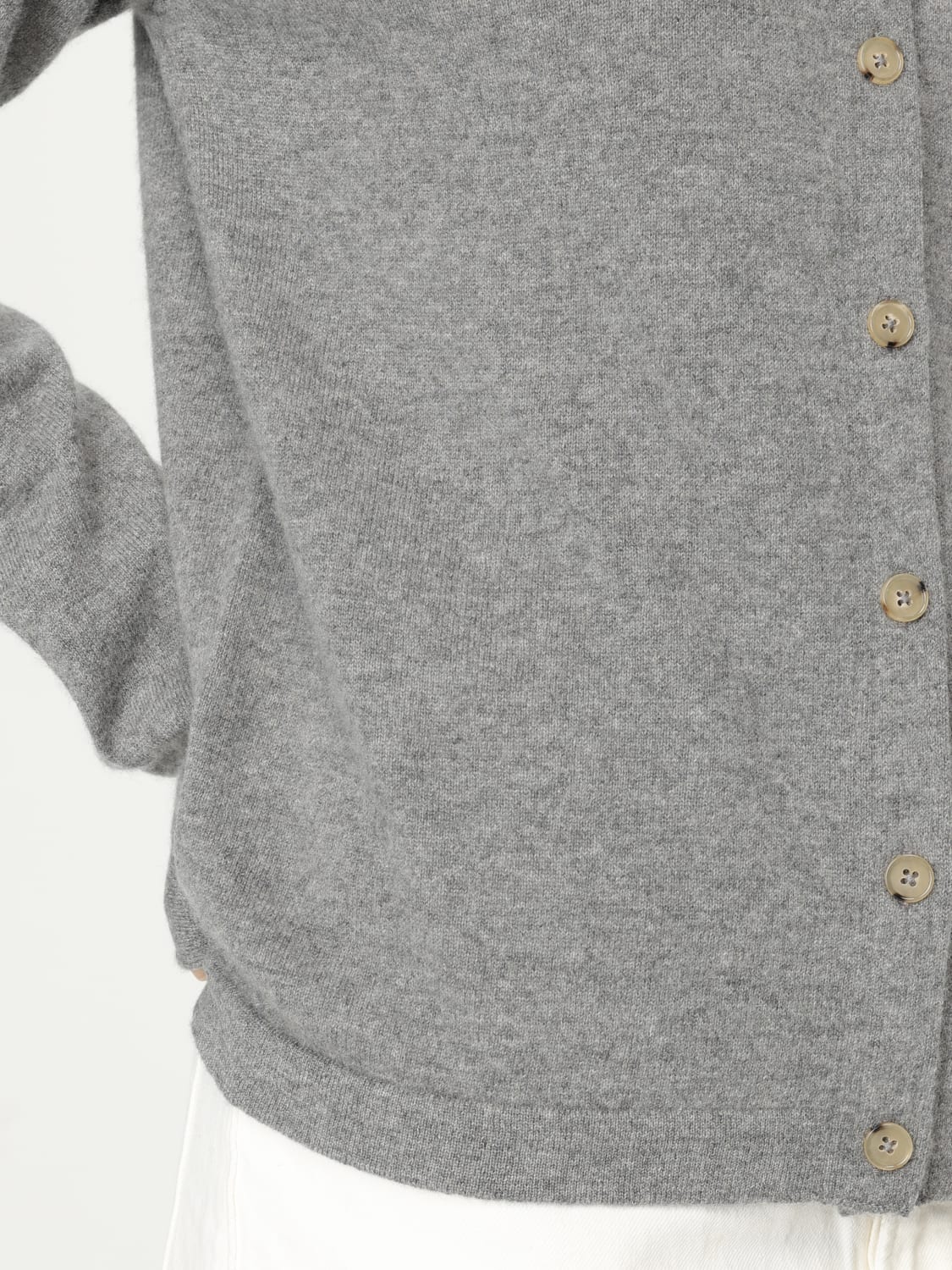 TOTEME JUMPER: Cardigan woman Toteme, Grey - Img 5