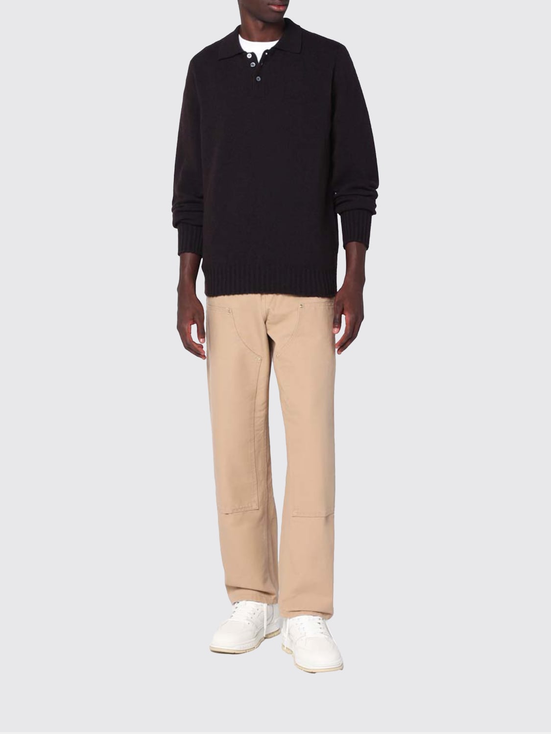 DRUMOHR POLO SHIRT: Cardigan men Drumohr, Grey 1 - Img 2