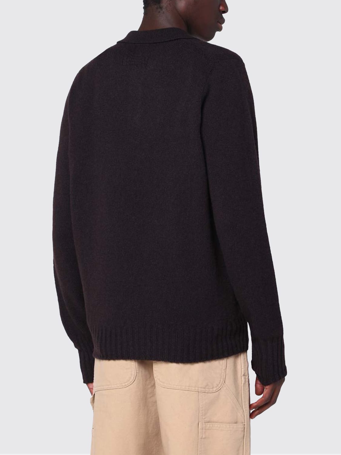 DRUMOHR POLO SHIRT: Cardigan men Drumohr, Grey 1 - Img 3