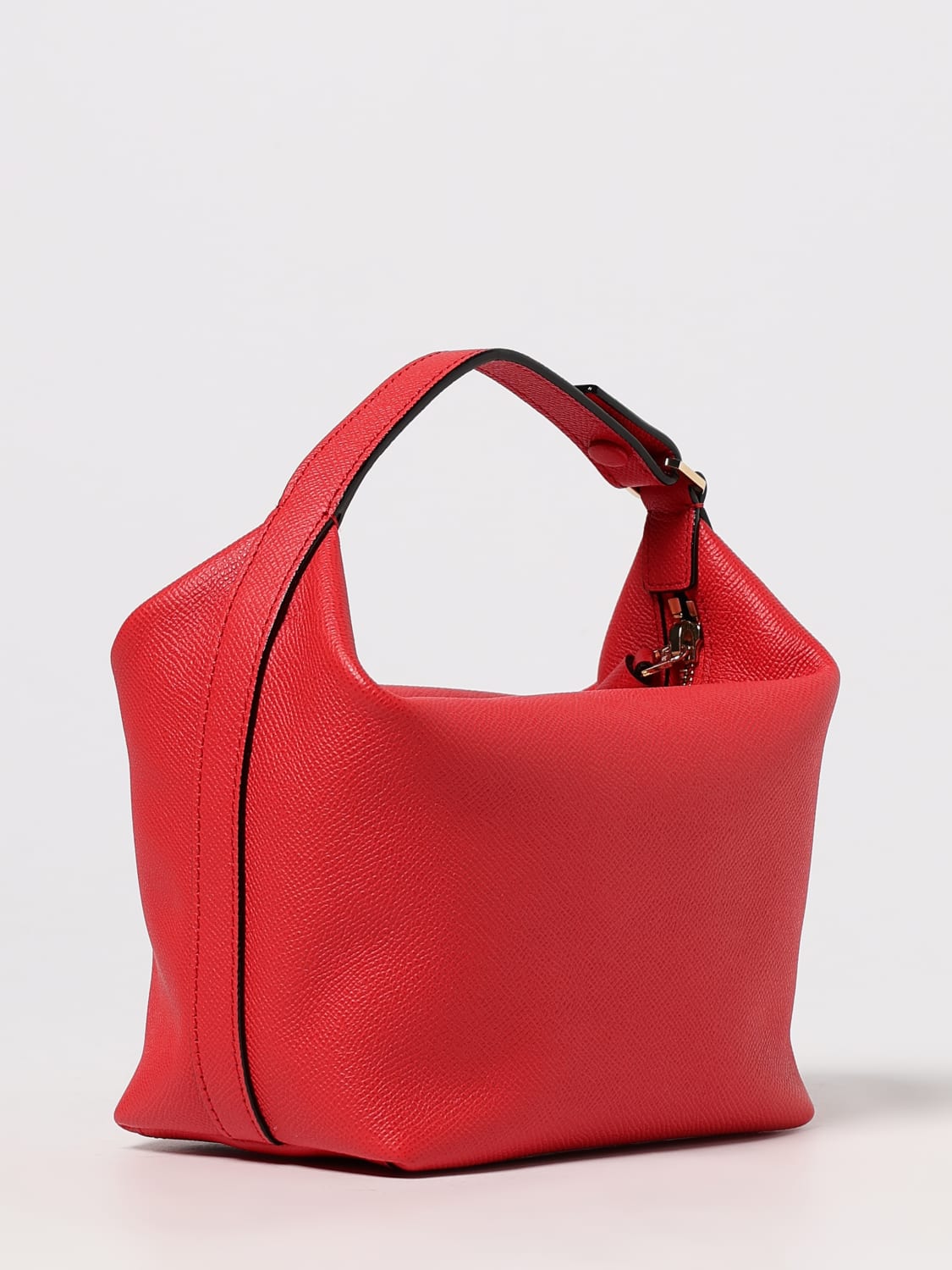 VALEXTRA MINI BAG: Shoulder bag woman Valextra, Red - Img 2