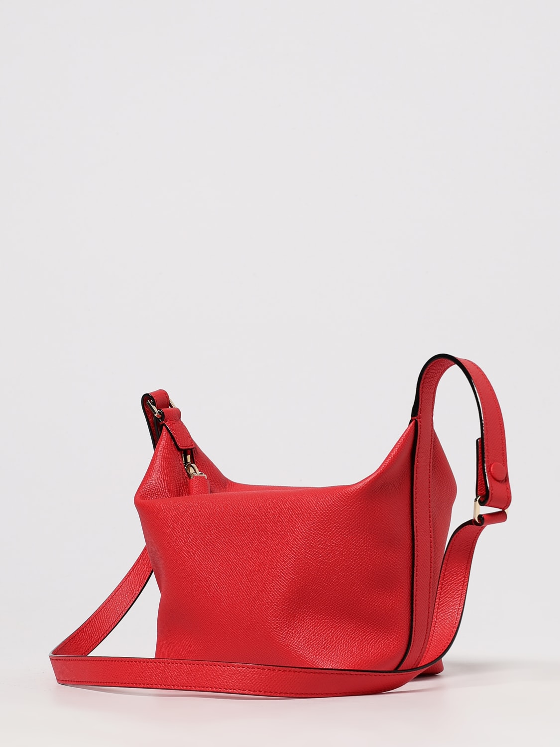 VALEXTRA MINI BAG: Shoulder bag woman Valextra, Red - Img 3