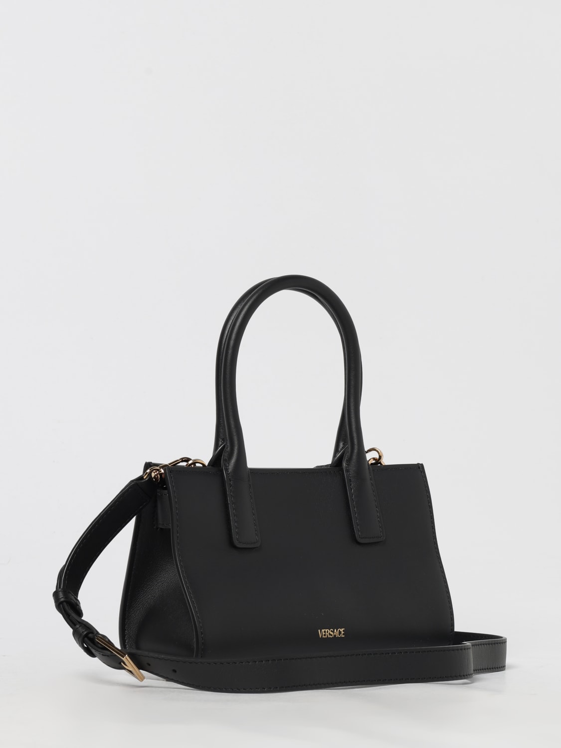 VERSACE HANDBAG: Shoulder bag woman Versace, Black - Img 3