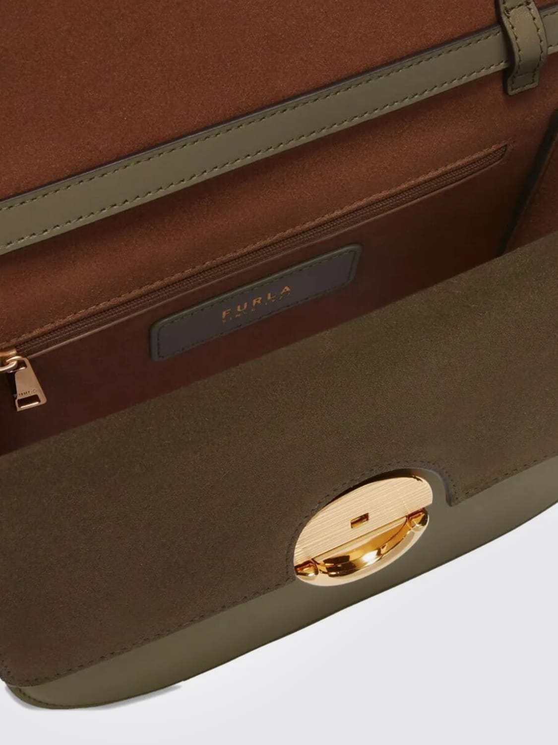FURLA CROSSBODY BAG: Shoulder bag woman Furla, Green - Img 3
