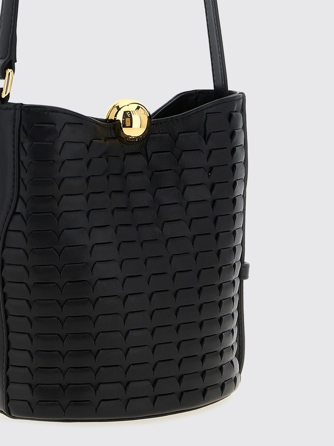 FURLA CROSSBODY BAG: Shoulder bag woman Furla, Black - Img 3