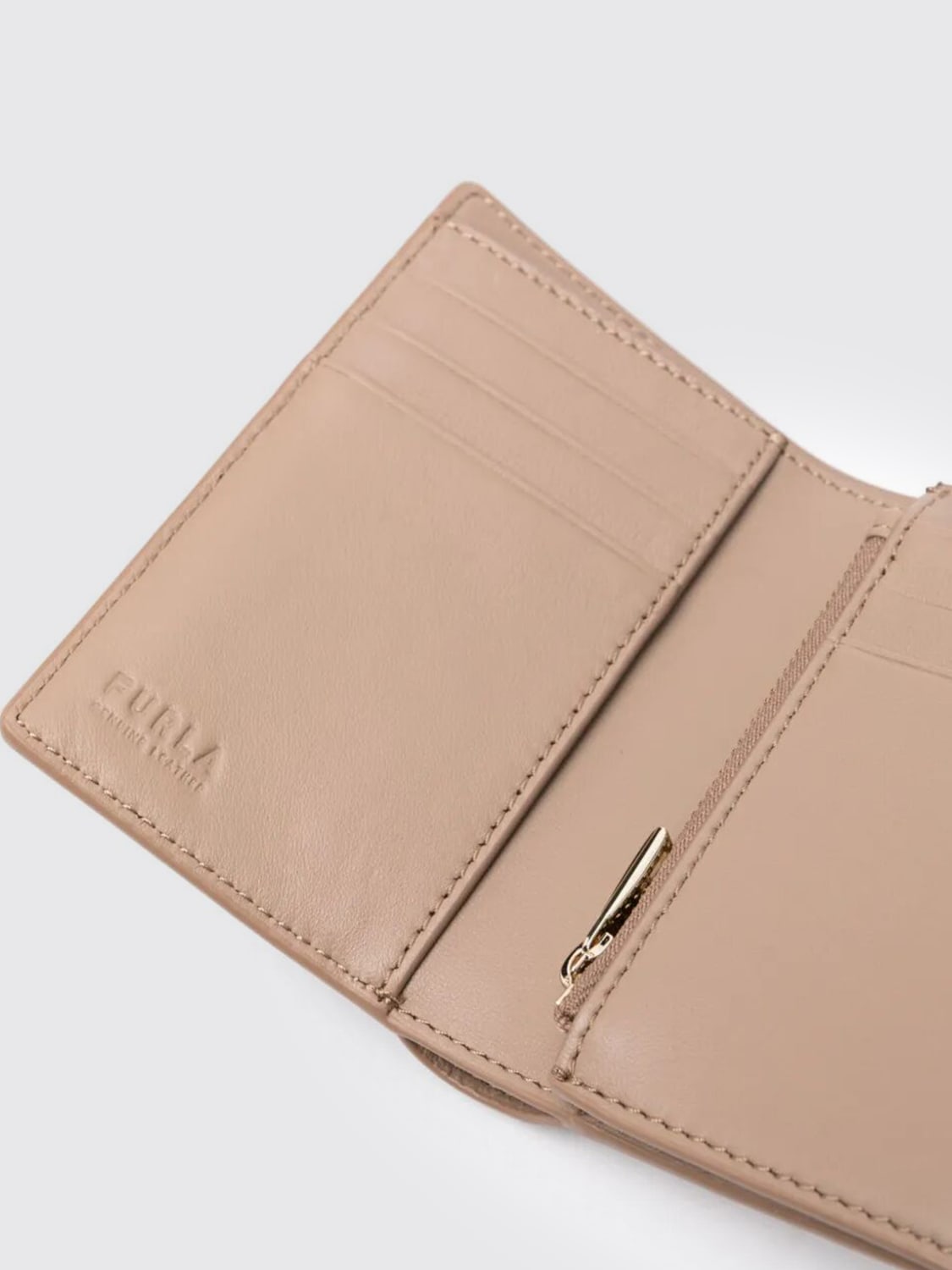 FURLA WALLET: Wallet woman Furla, Grey - Img 3