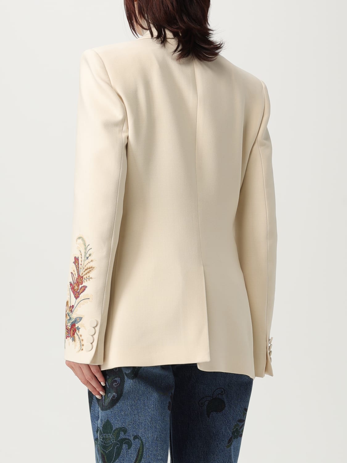 ETRO CHAQUETA: Americana mujer Etro, Blanco - Img 3