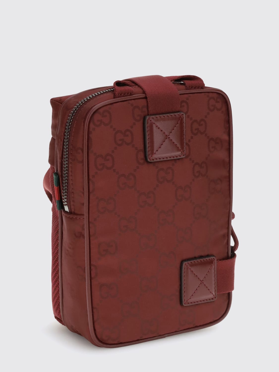 GUCCI BACKPACK: Bags men Gucci, Burgundy - Img 2