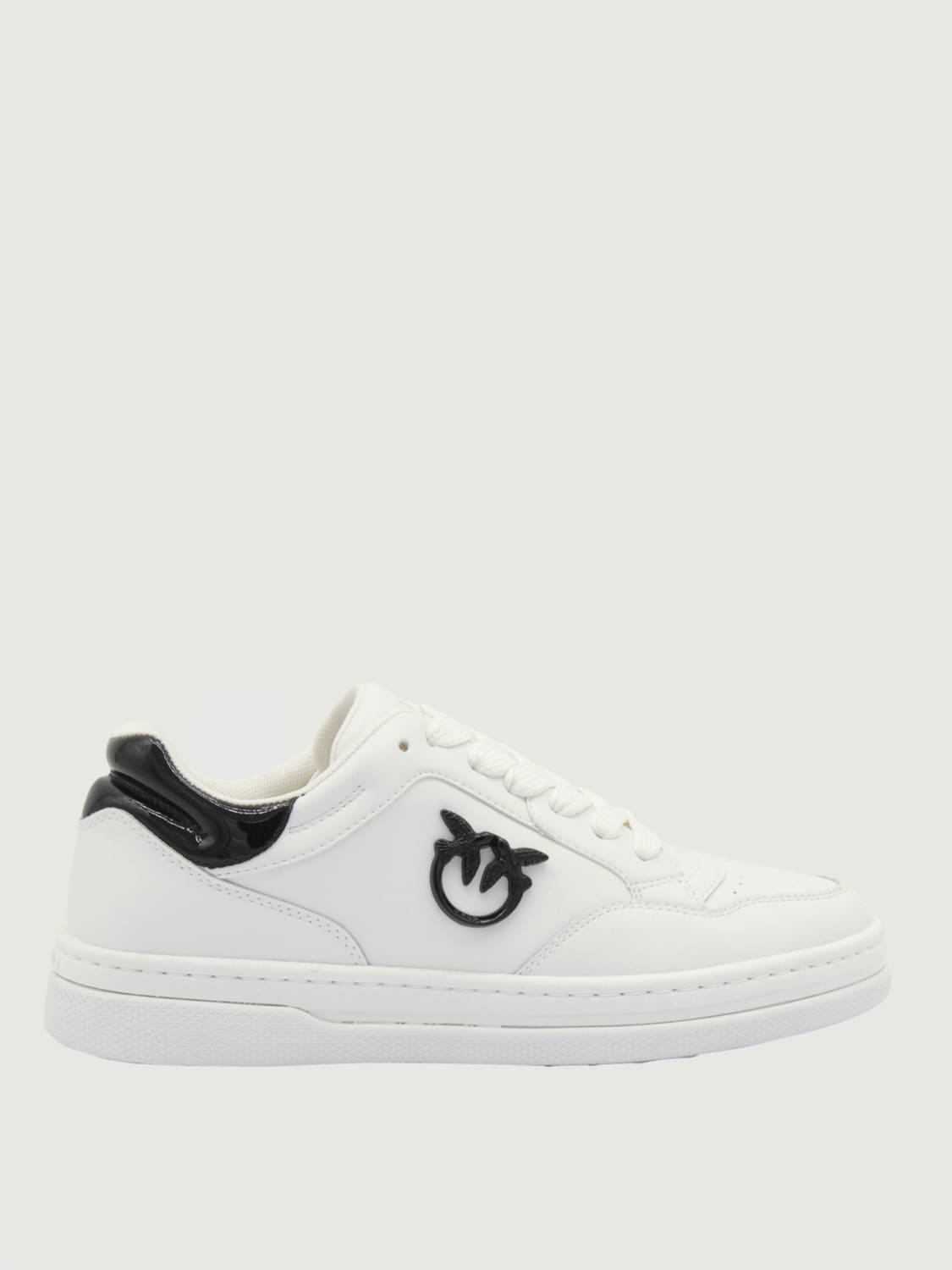 PINKO SNEAKERS: Sneakers Mandy 11 Pinko in pelle , Bianco - Img 1
