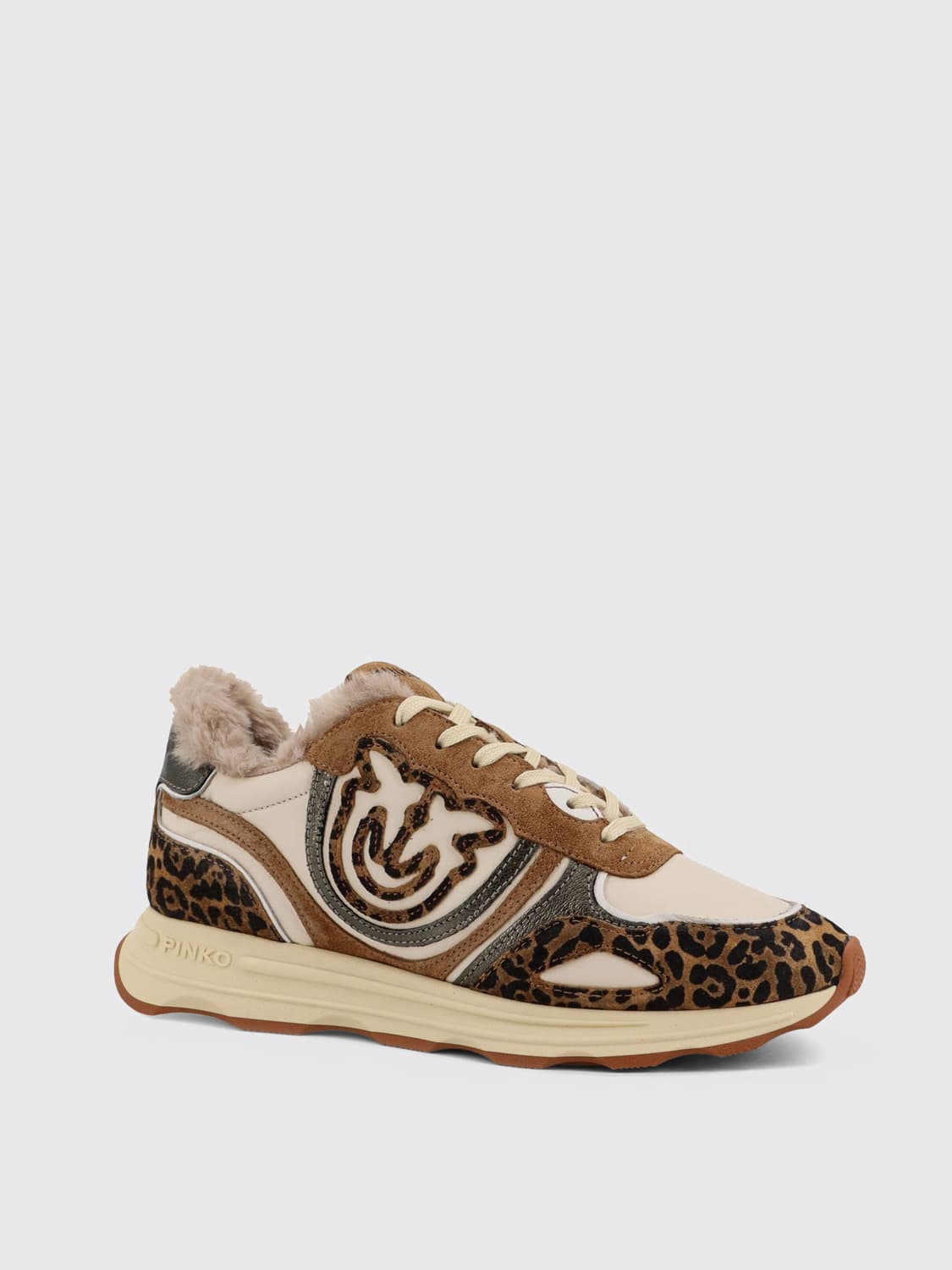 PINKO SNEAKERS: Sneakers damen Pinko, Braun - Img 2