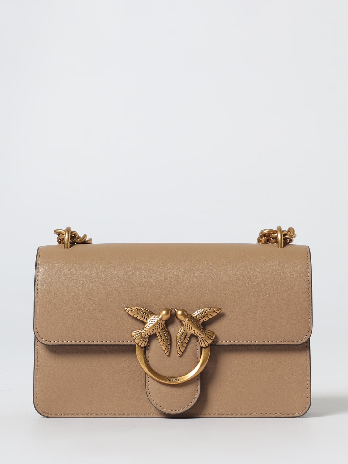 PINKO MINI BAG: Shoulder bag woman Pinko, White - Img 1