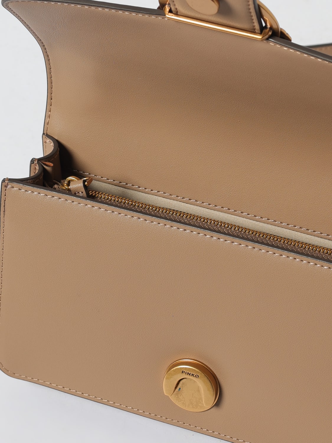 PINKO MINI BAG: Shoulder bag woman Pinko, White - Img 3