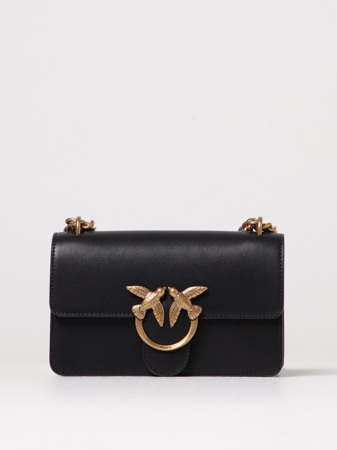 PINKO MINI BAG: Shoulder bag woman Pinko, Black - Img 1