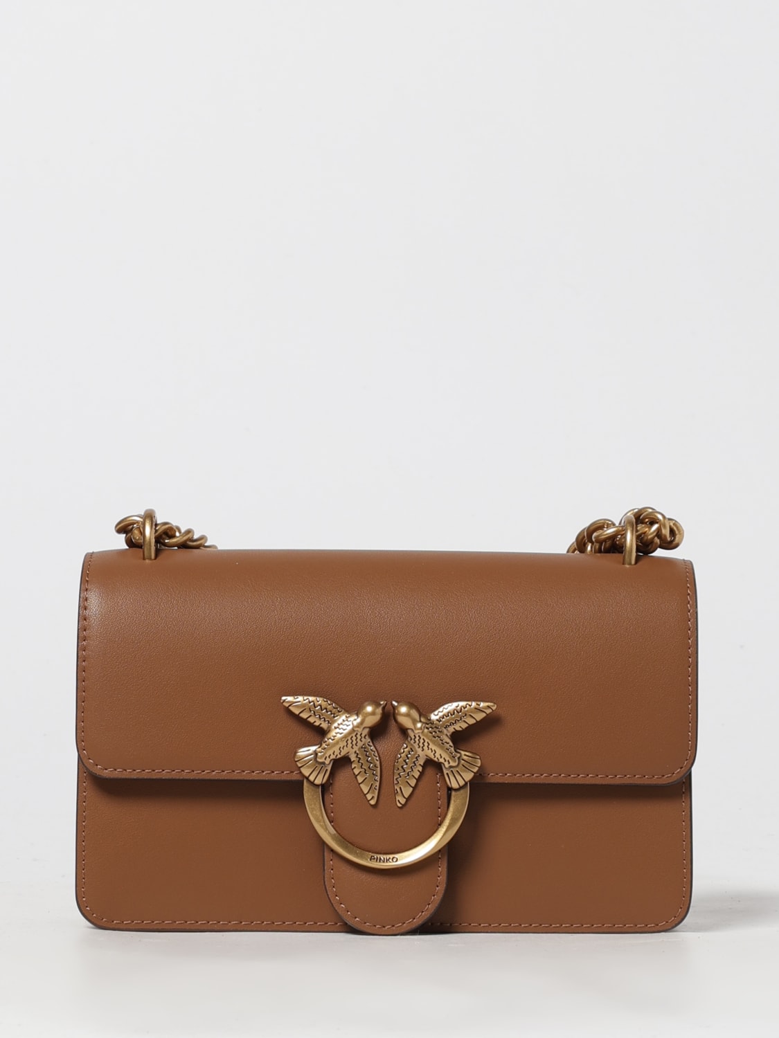 PINKO MINI BOLSO: Bolso de hombro mujer Pinko, Cuero - Img 1