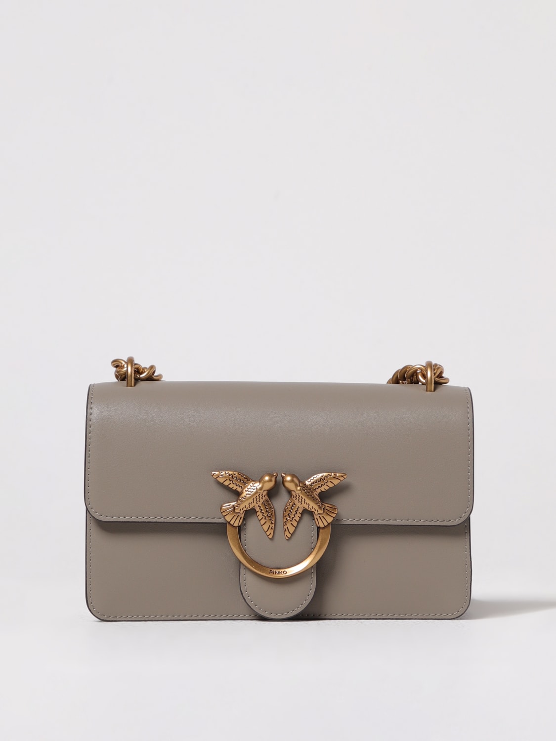 PINKO MINI BOLSO: Bolso de hombro mujer Pinko, Nuez - Img 1