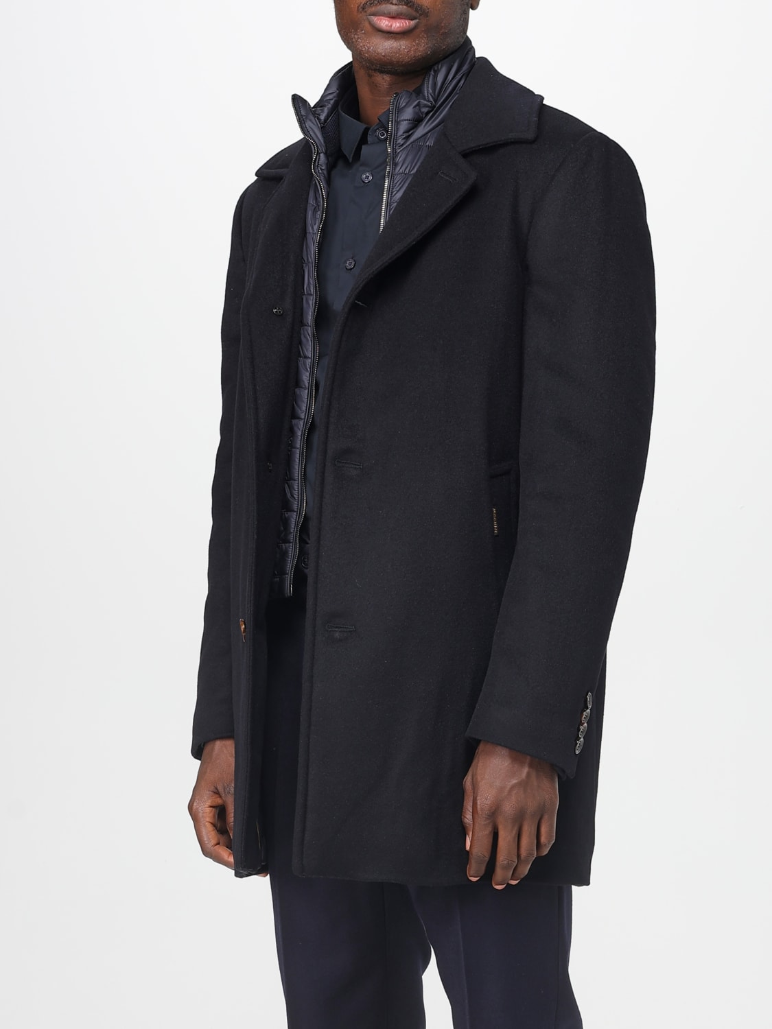 MOORER COAT: Jacket men Moorer, Blue - Img 3