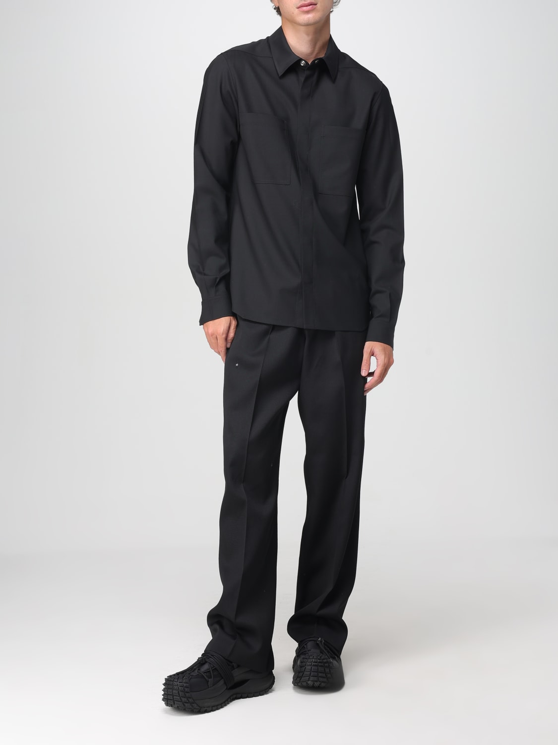 RICK OWENS SHIRT: Shirt men Rick Owens, Black - Img 2
