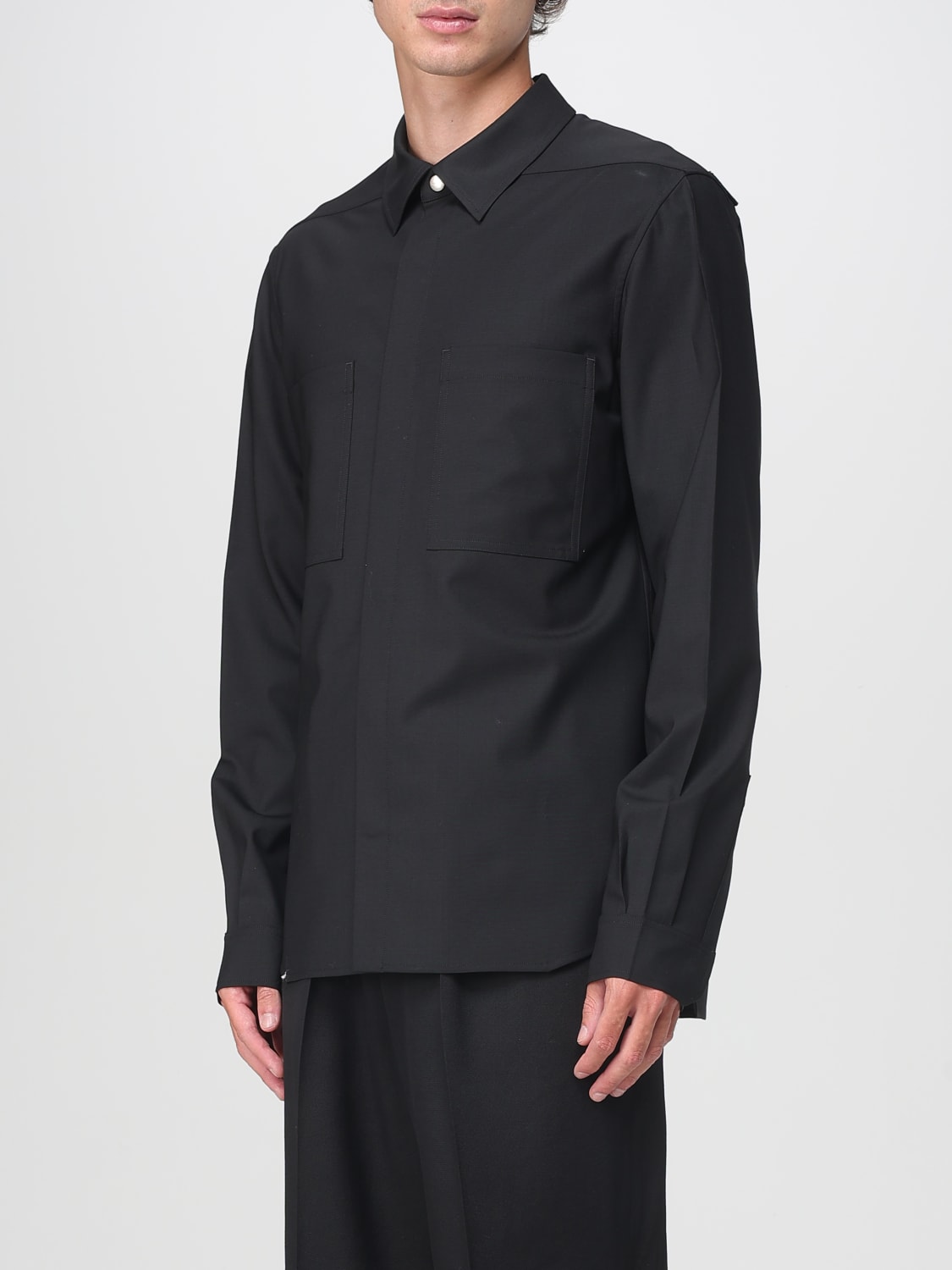 RICK OWENS SHIRT: Shirt men Rick Owens, Black - Img 4