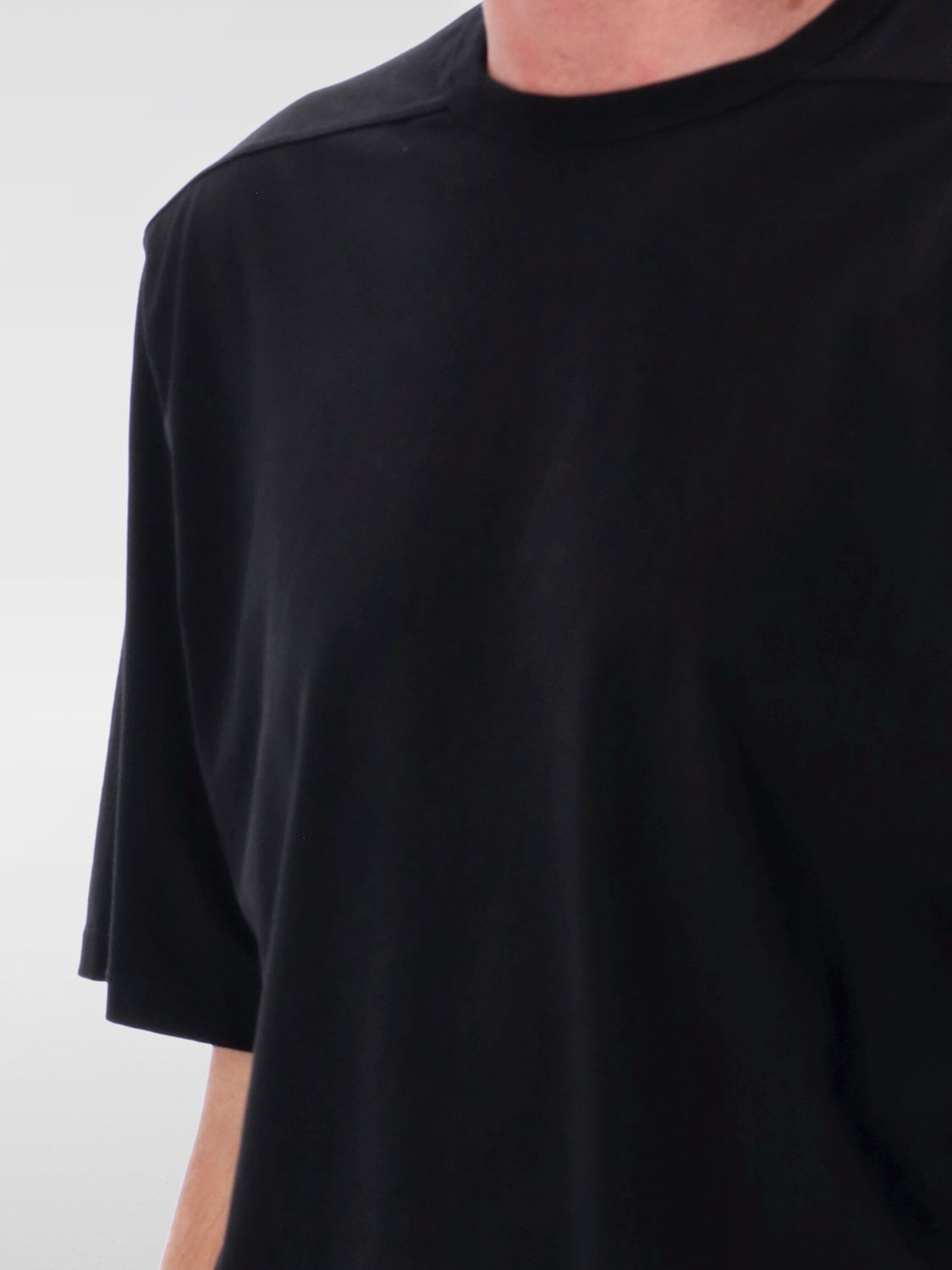 RICK OWENS T-SHIRT: Sneakers men Rick Owens, Black - Img 3