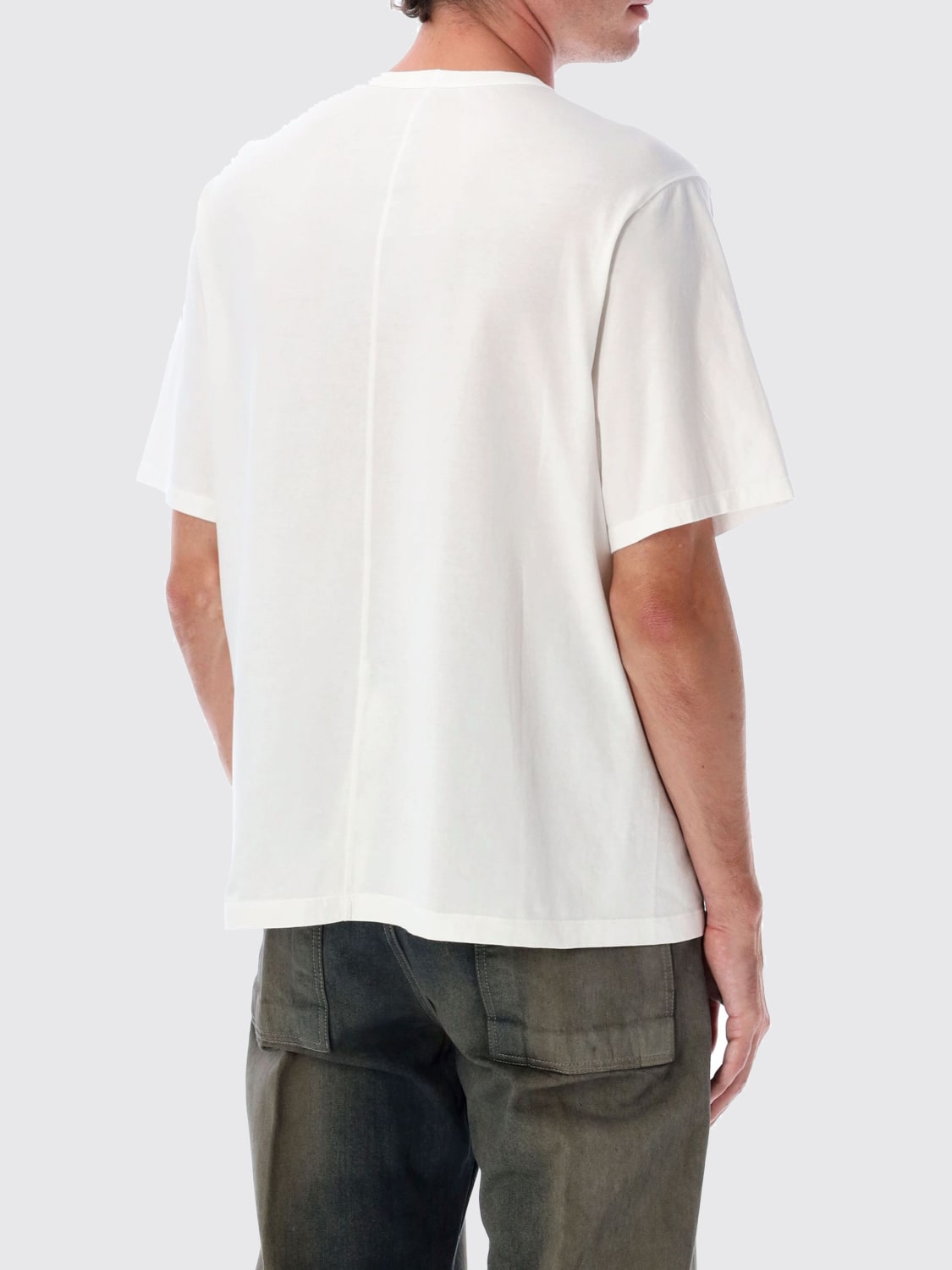RICK OWENS T-SHIRT: Sneakers men Rick Owens, Milk - Img 2
