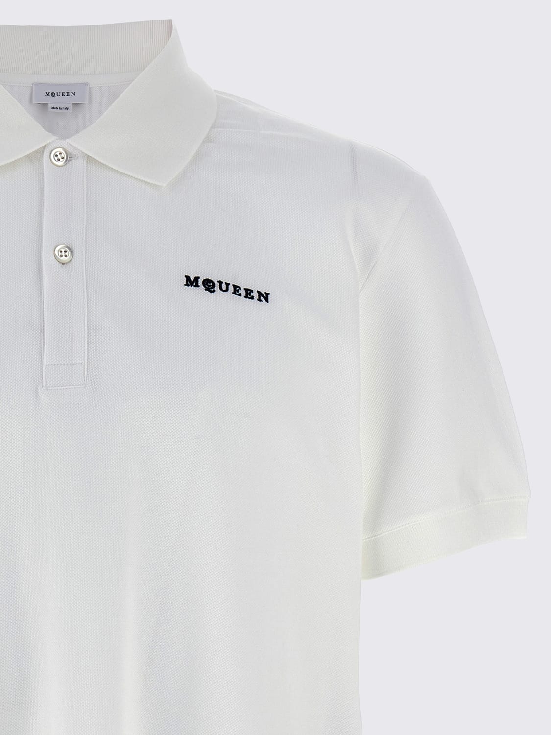 MCQUEEN POLO: Polo herren McQueen, Weiß - Img 3