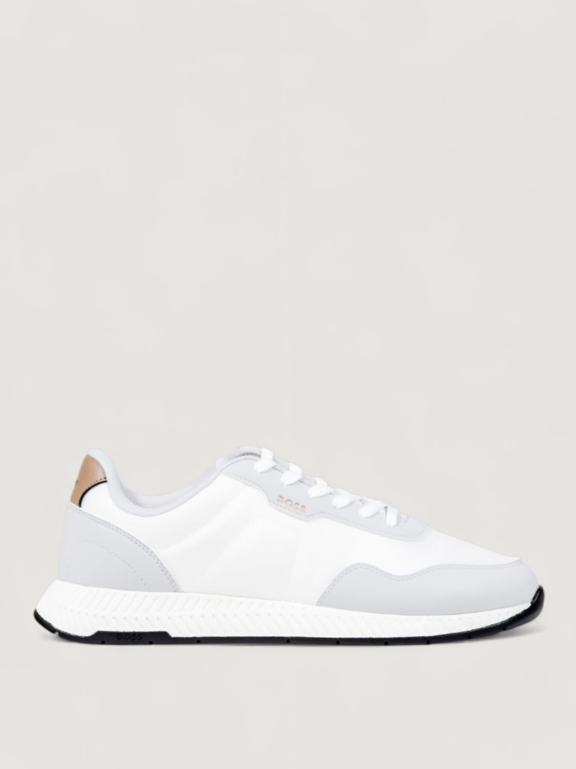 BOSS SNEAKERS: Shoes men Boss, White - Img 1