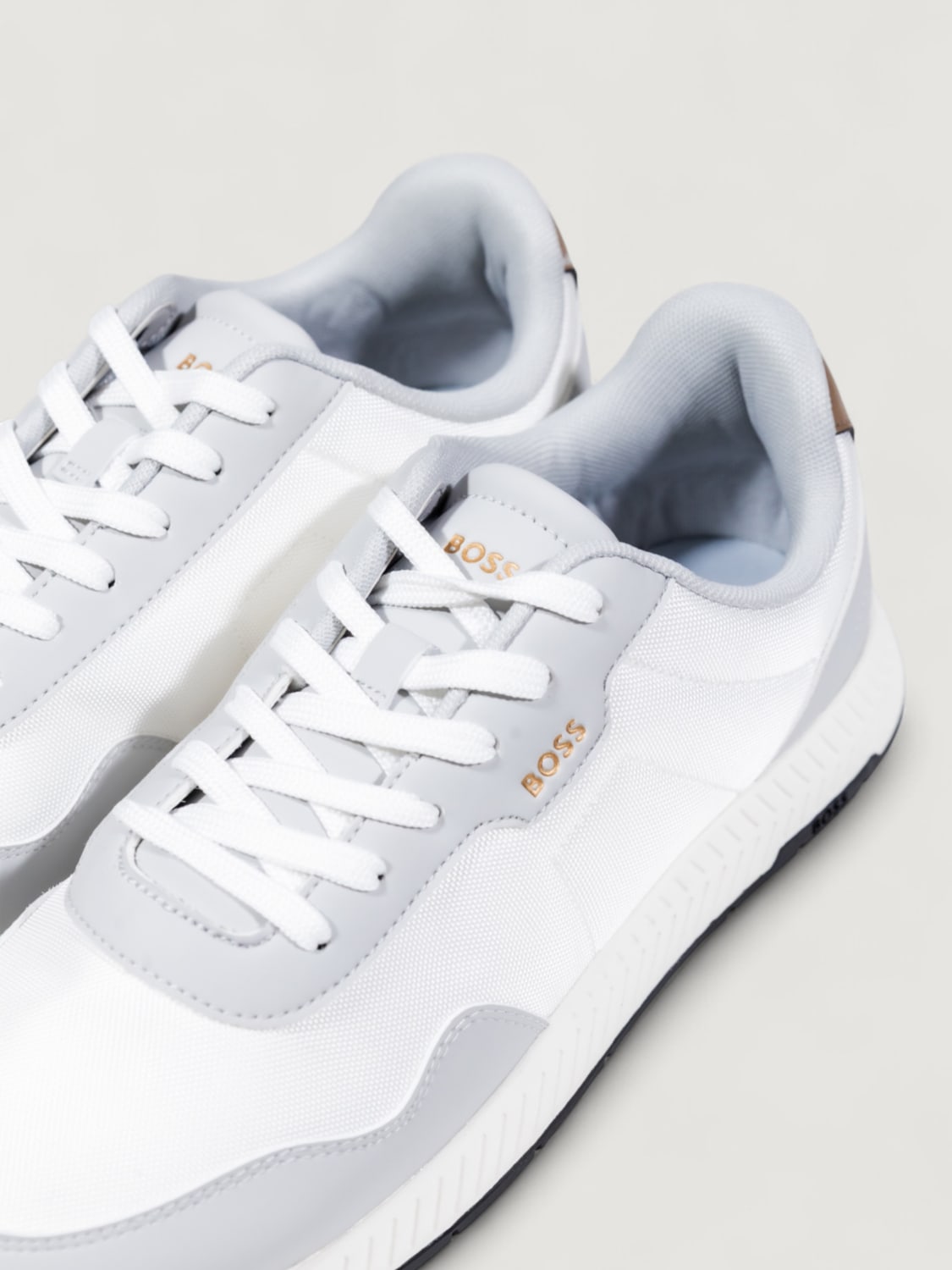 BOSS SNEAKERS: Shoes men Boss, White - Img 4