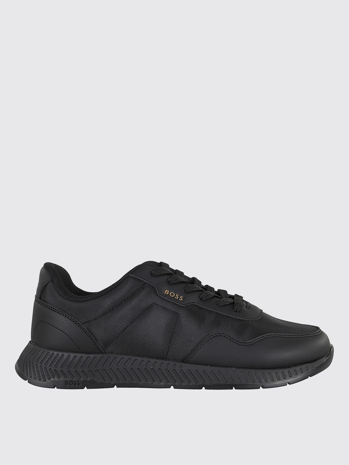 BOSS SNEAKERS: Shoes men Boss, Black - Img 1