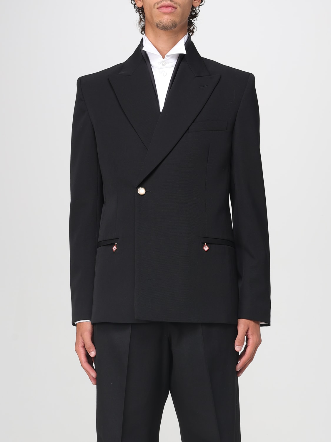 CASABLANCA JACKET: Jacket men Casablanca, Black - Img 1