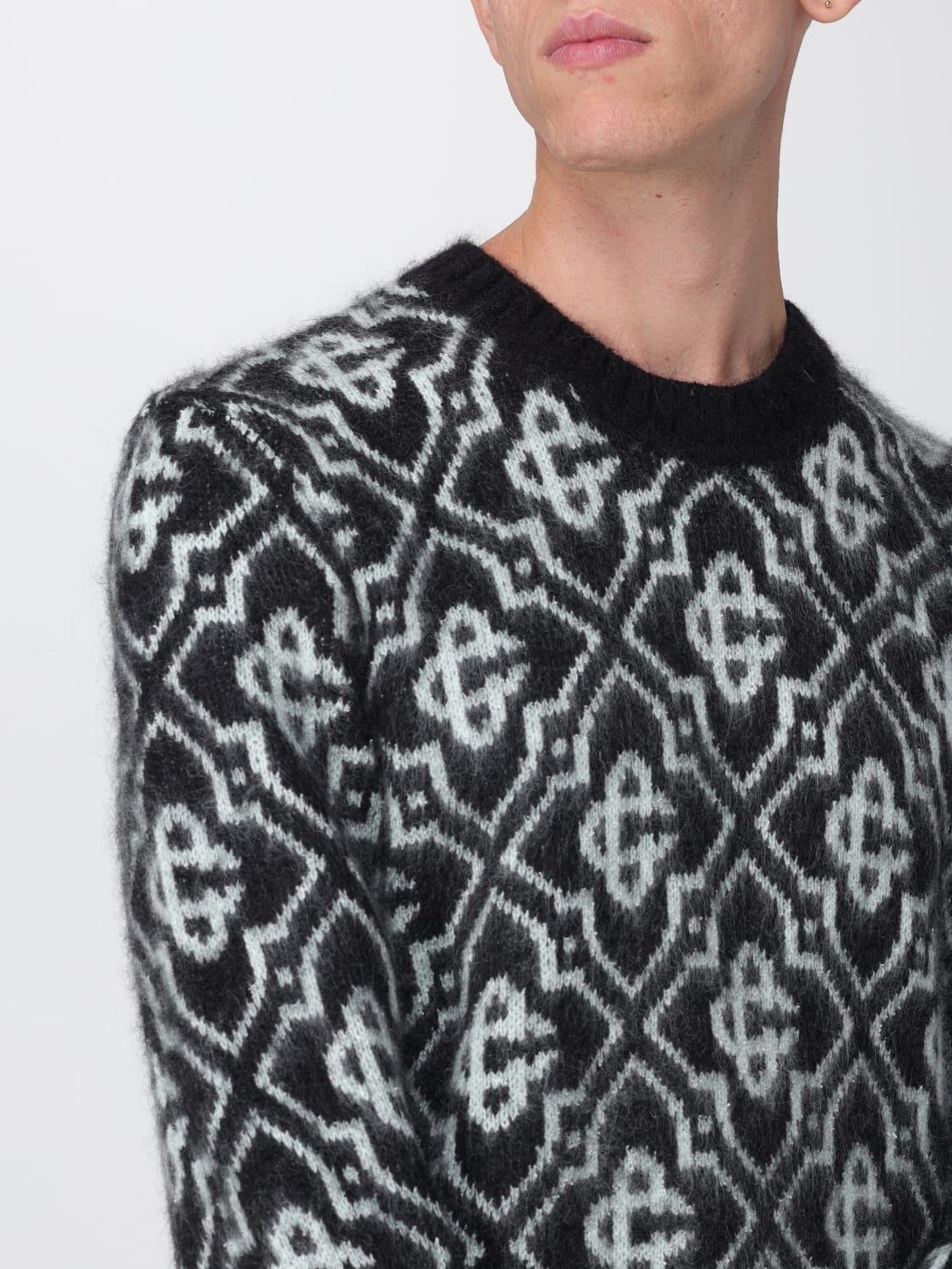 CASABLANCA SWEATER: Sweater men Casablanca, Grey - Img 4