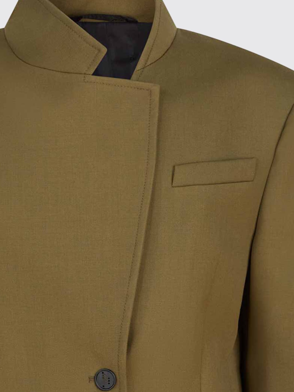 THE ATTICO 外套: 西服外套 女士 The Attico, 绿色 - Img 2