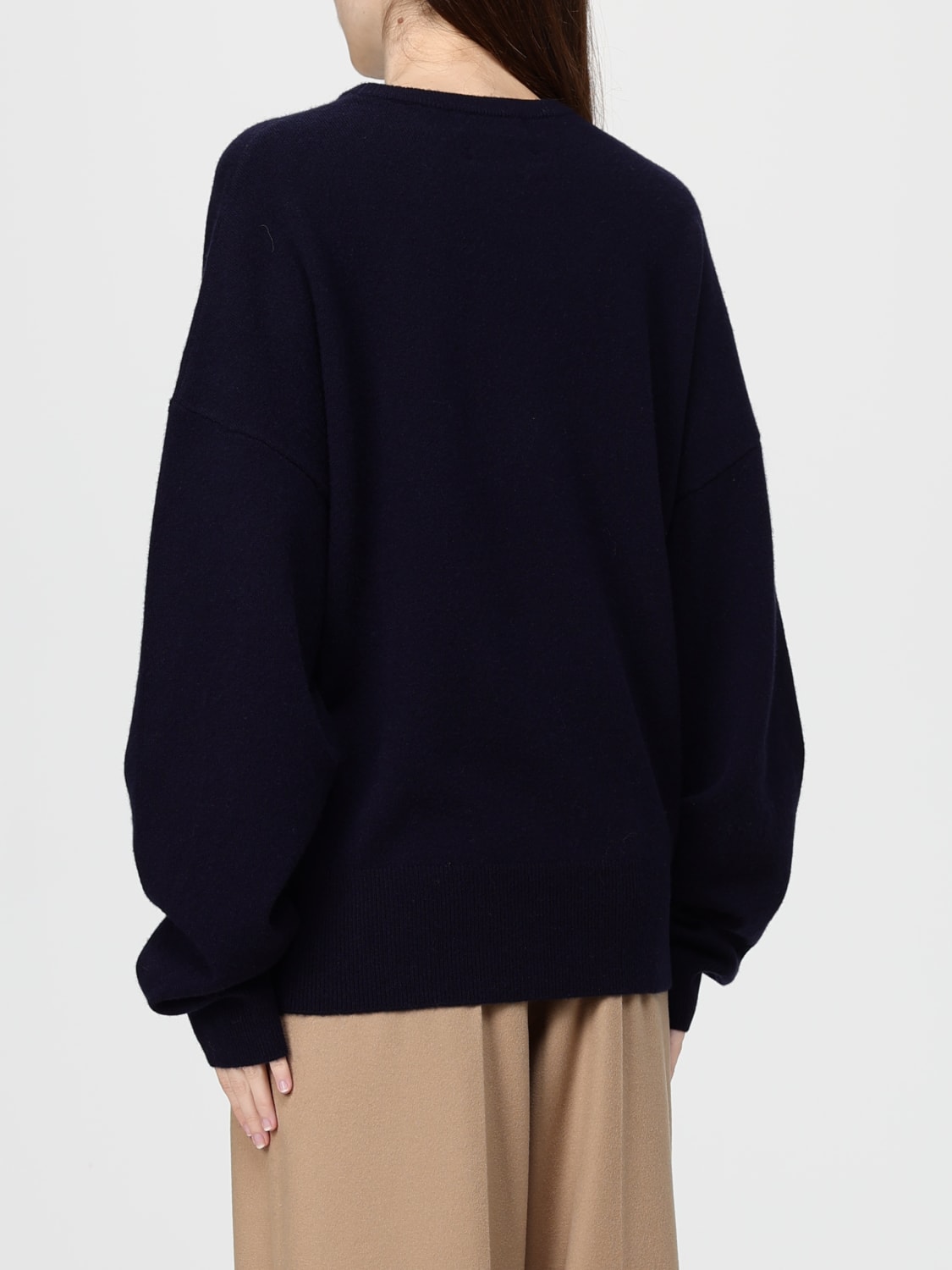 EXTREME CASHMERE SWEATER: Sweater woman Extreme Cashmere, Navy - Img 2