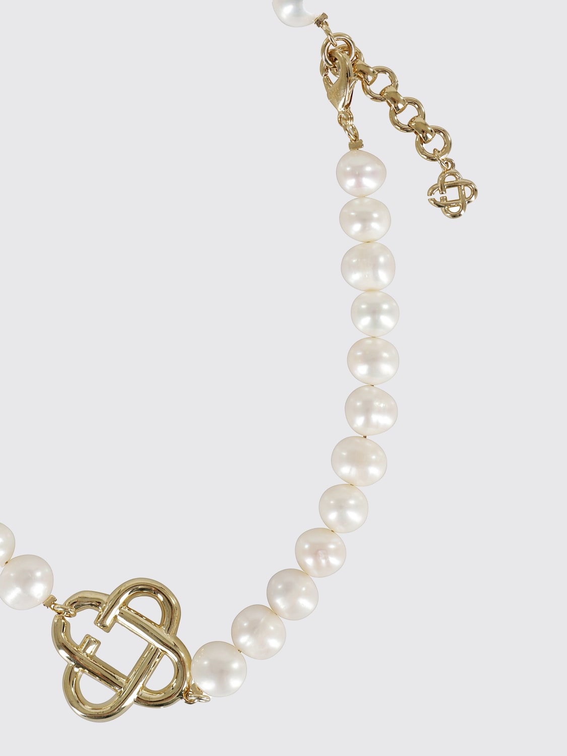 CASABLANCA GIOIELLO: Collana Casablanca in ottone con perle , Oro - Img 2