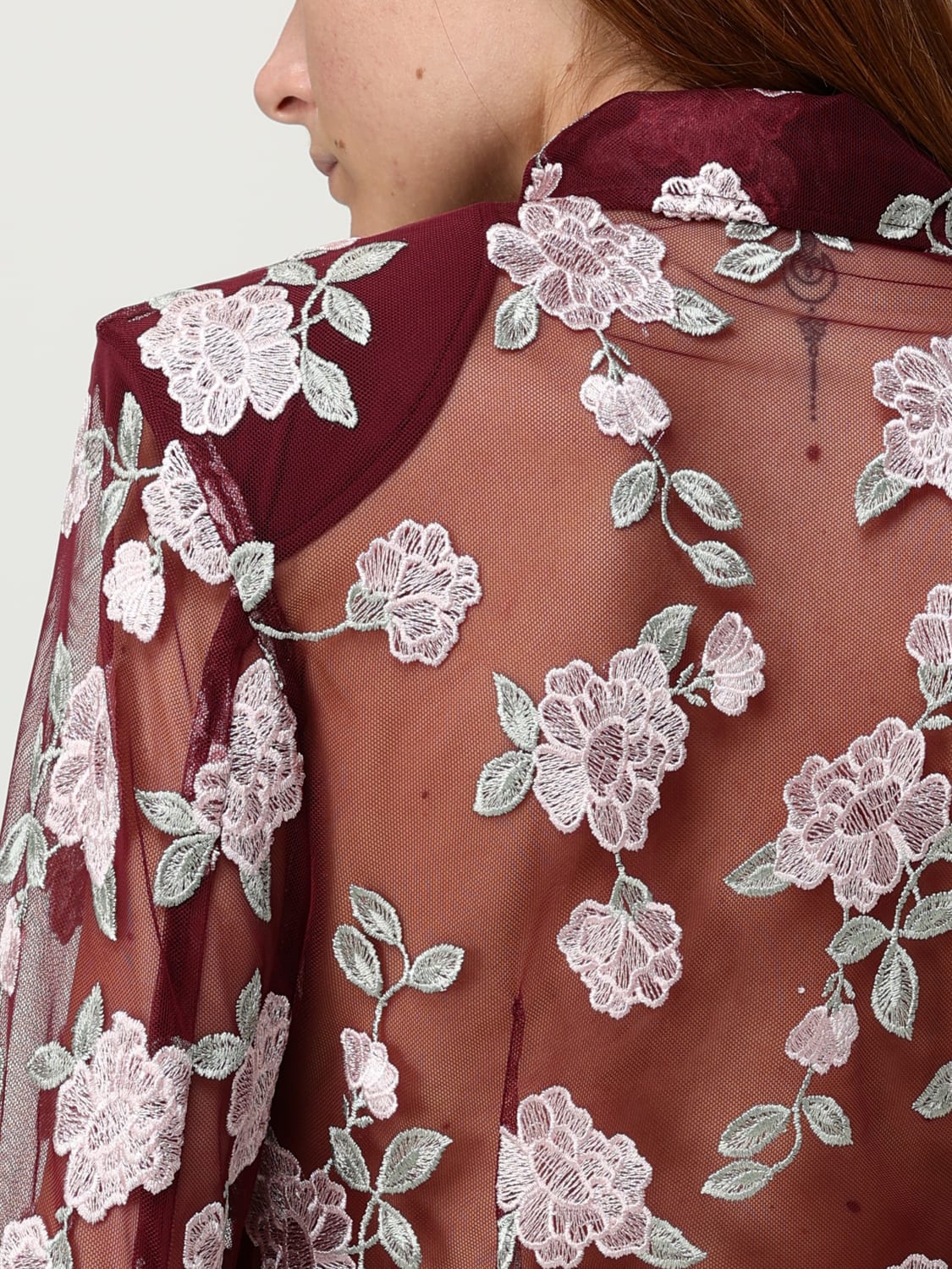 ROTATE SHIRT: Shirt woman Rotate, Red - Img 4