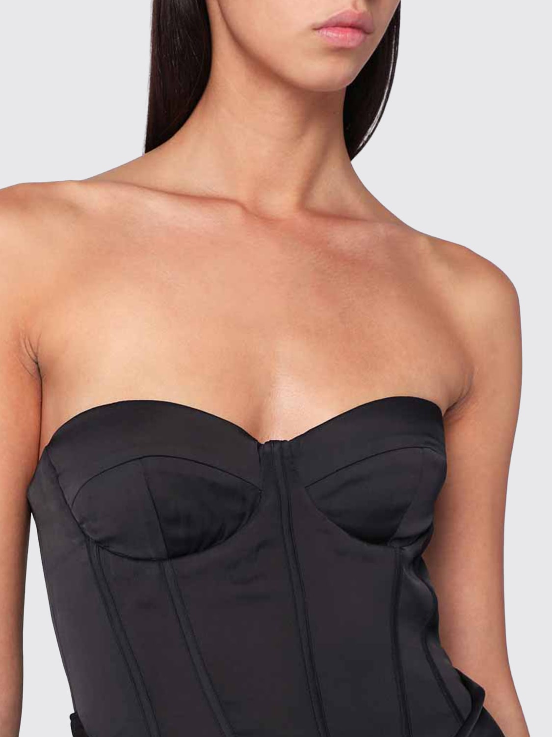 ROTATE DRESS: Dress woman Rotate, Black - Img 4