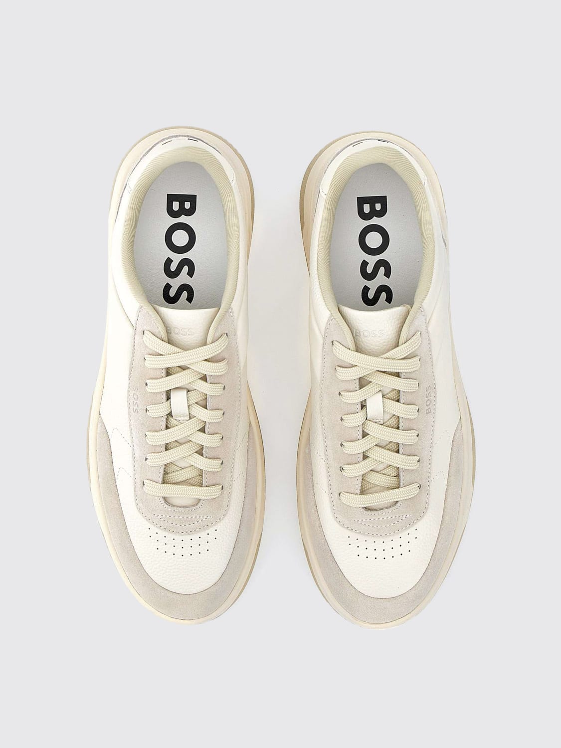 BOSS SNEAKERS: Shoes men Boss, White - Img 4