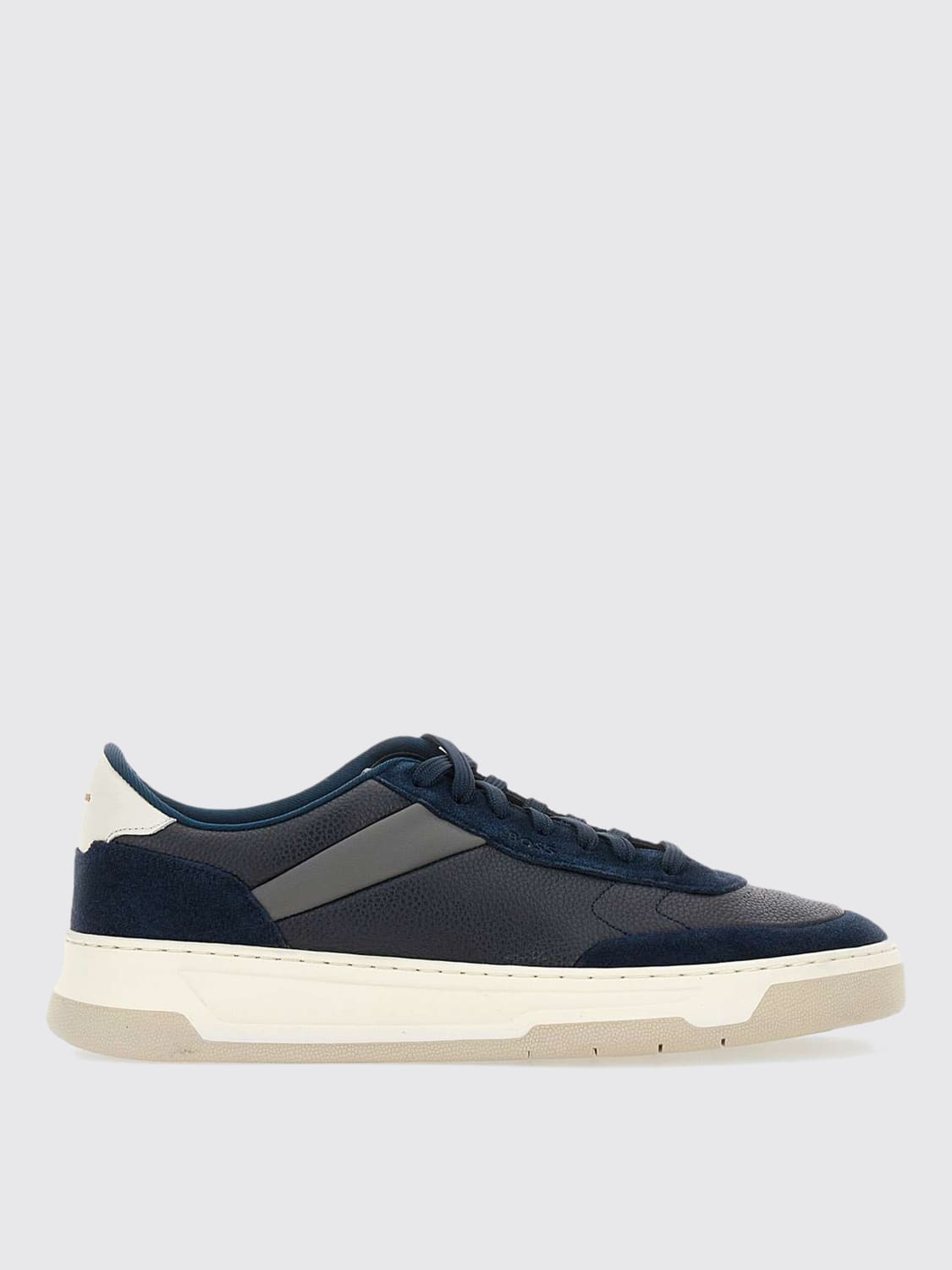 BOSS SNEAKERS: Shoes men Boss, Blue - Img 1