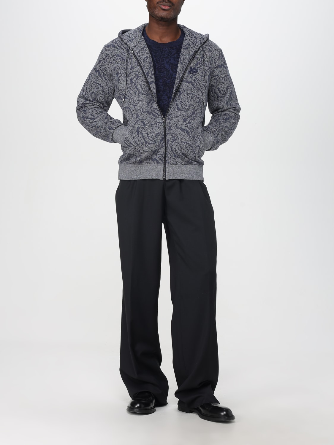 ETRO SWEATSHIRT: Sweatshirt men Etro, Gnawed Blue - Img 2