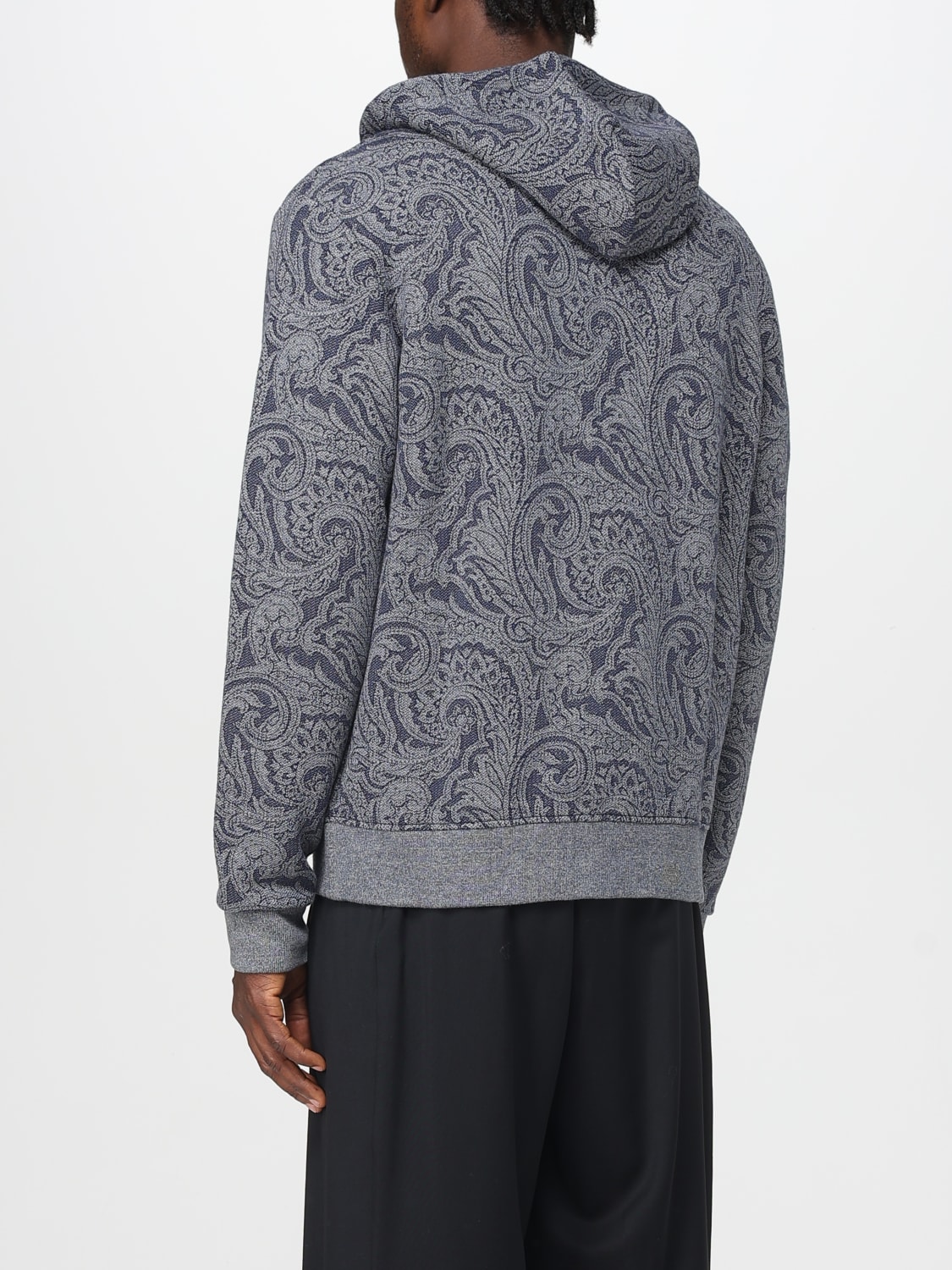 ETRO SWEATSHIRT: Sweatshirt men Etro, Gnawed Blue - Img 3
