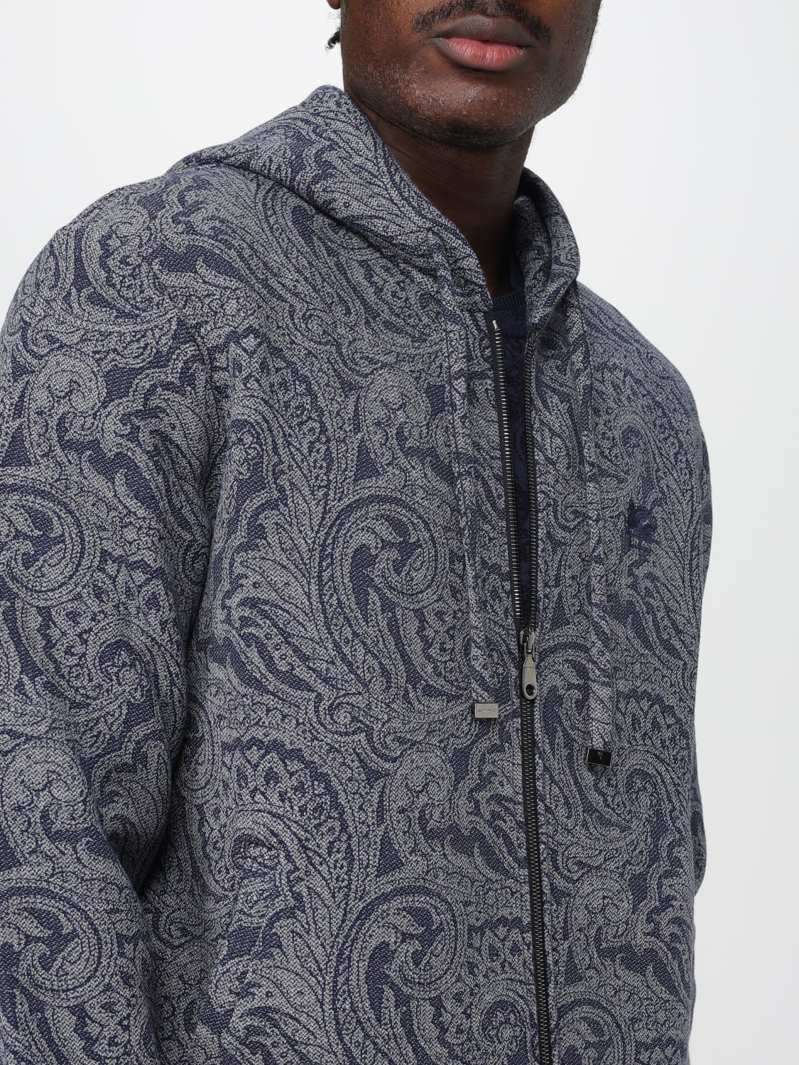 ETRO SWEATSHIRT: Sweatshirt men Etro, Gnawed Blue - Img 5