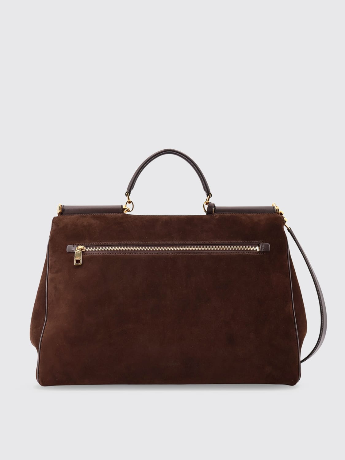 DOLCE & GABBANA SAC À MAIN: Sac porté épaule femme Dolce & Gabbana, Ébène - Img 2