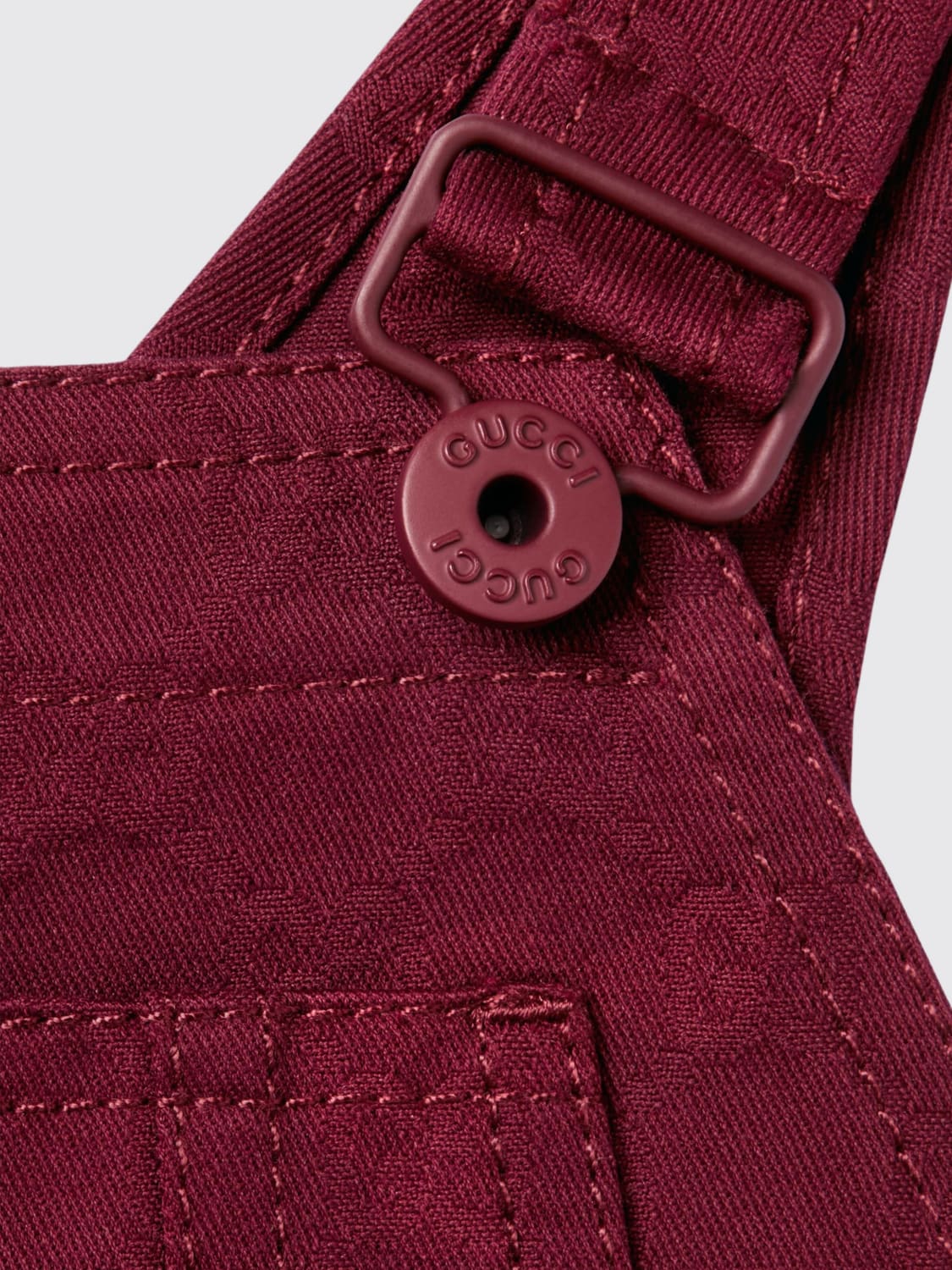 GUCCI SURVÊTEMENT: Sous-vêtement enfant Gucci, Bordeaux - Img 3